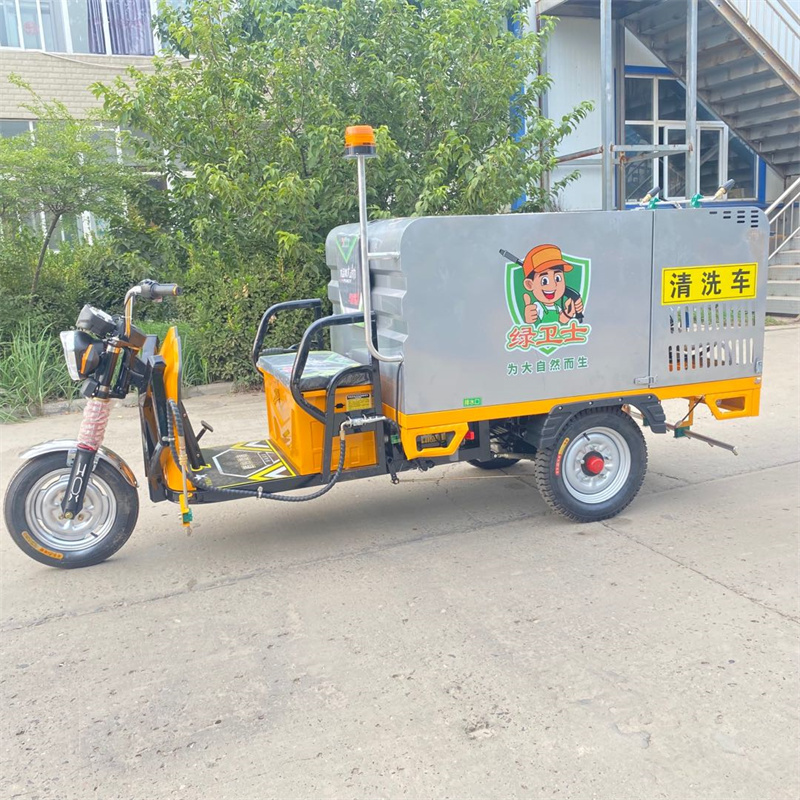 三明电动高压冲洗车CX700A（不锈钢箱体）