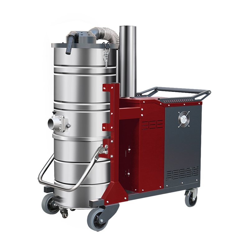 三明坦洁380V 双桶手动反吹工业吸尘器X8系列
